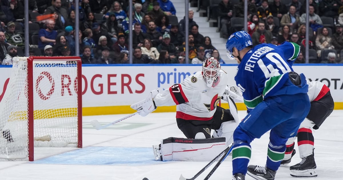Veteran goalie James Reimer relishing role with Ottawa Senators