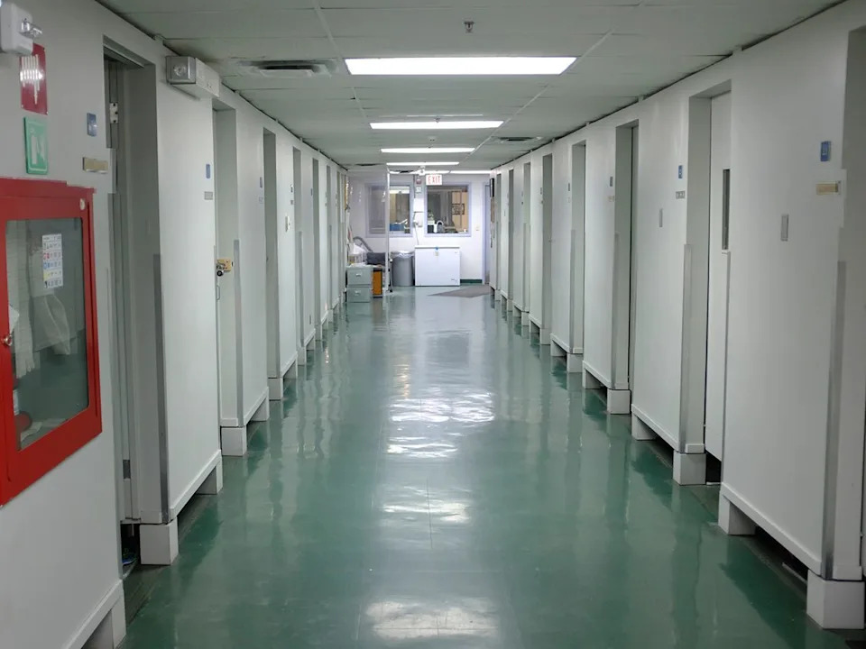  A corridor at Grierson Institution, an Edmonton minimum-security prison. “Globally, women are the fastest growing incarcerated population,” says Sandra Bucerius, a criminology professor at the University of Alberta.
