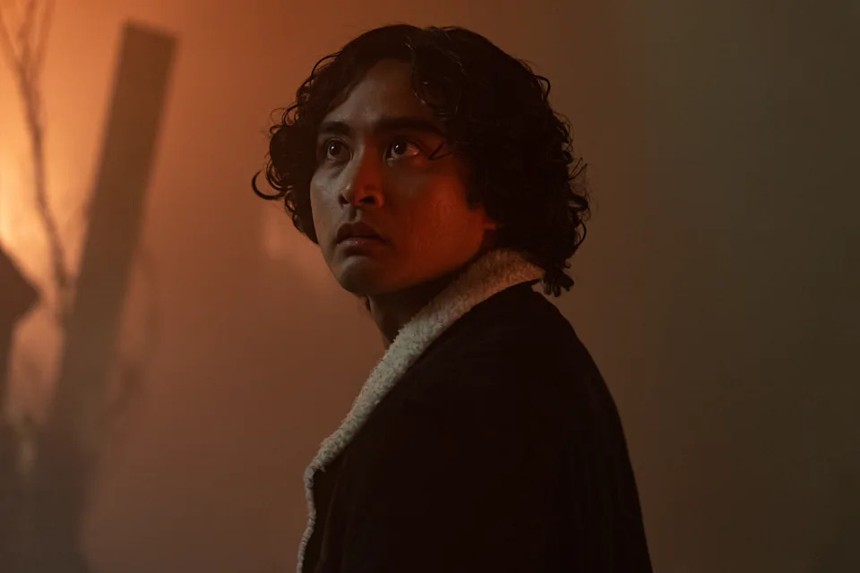 Kristian Ventura as Simon Elroy in School Spirits, Season 3, streaming on Paramount+ (Ed Araquel/Paramount+)