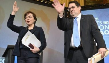 Drainville, Fréchette square off in second Coalition Avenir Québec leadership debate - National