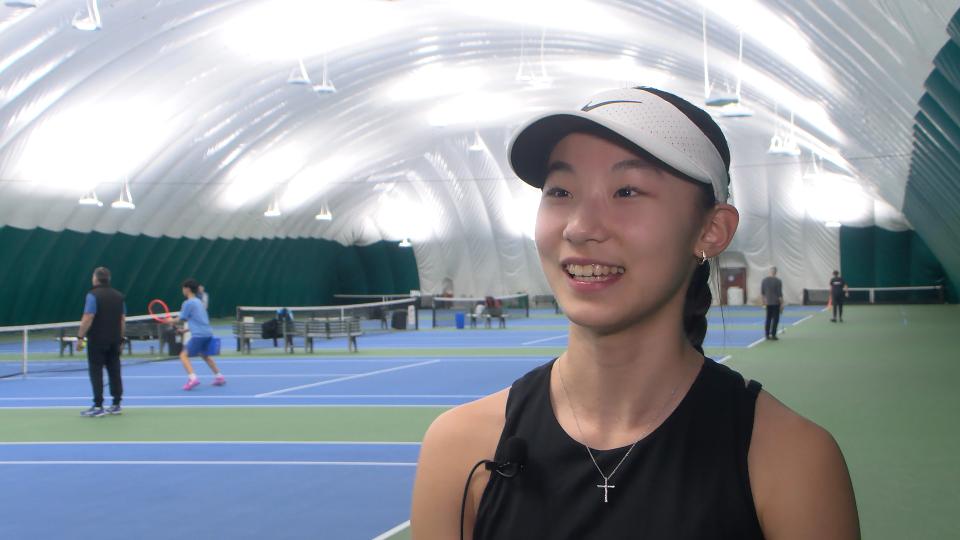 Ma of Kamloops Tennis Centre excelling against older competition, claims provincial silver medals