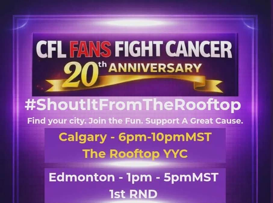 CFL FANS FIGHT CANCER Kick-off Event (Audio) | 620 CKRM - The Voice of Saskatchewan