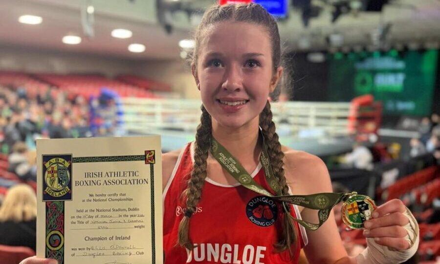 Dungloe's Ellis O'Donnell claims All-Ireland boxing title