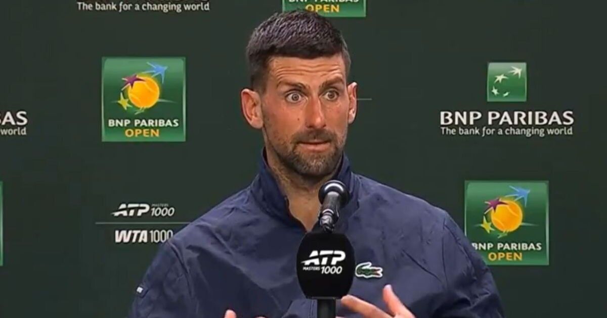 Djokovic rejects question after Draper wins Indian Wells stormer | Tennis | Sport