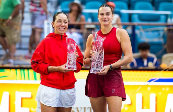 Aryna Sabalenka and Jessica Pegula
