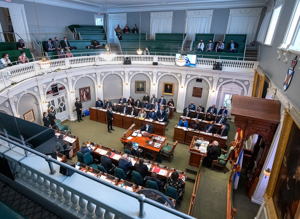 Overall view of the Nova Scotia legislature is shown in Halifax on March 24, 2022. THE CANADIAN PRESS/Andrew Vaughan