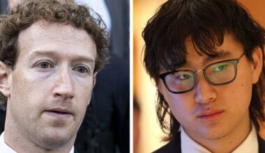 Mark Zuckerberg Posted a Totally Normal Picture With Alexandr Wang