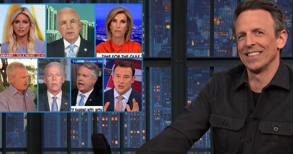 Seth Meyers Stunned By Trump And MAGA World's Latest ‘Brazen And Shameless’ Spin
