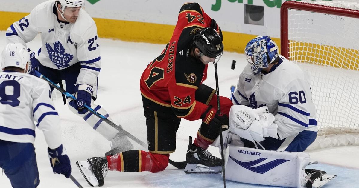 Maple Leafs vs. Senators: Toronto’s trouble starts with Anthony Stolarz scare before the opening faceoff in Ottawa - Toronto Star