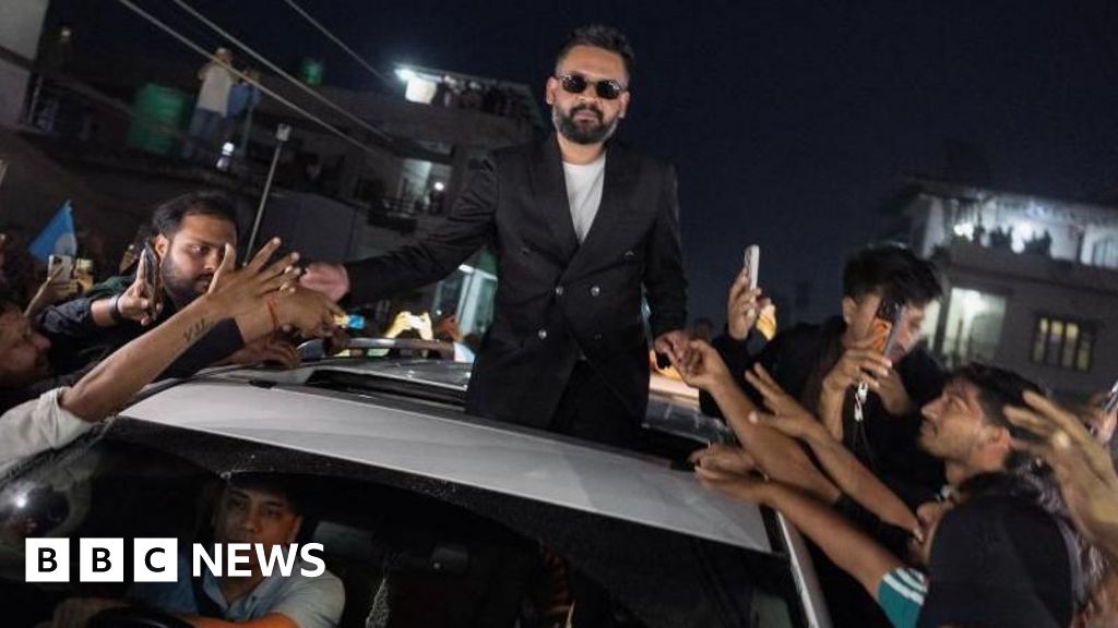 Rapper-politician Balendra Shah unseats Nepal's ex-PM as he heads for victory - BBC