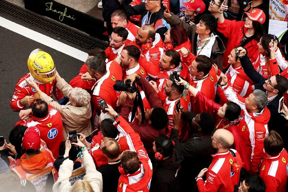 Lewis Hamilton, Ferrari