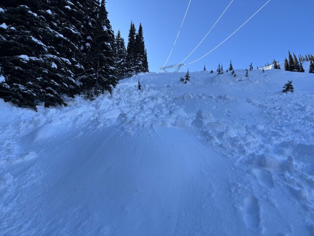 A snowmobiler died in an avalanche in Kootenay Pass on Saturday, February 28, 2026.