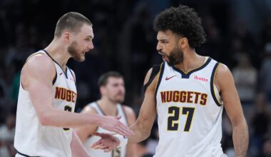 Jokic, Murray rally Nuggets from 20-point deficit to beat Spurs in Wembanyama's absence