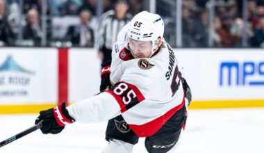 Ottawa Senators’ Jake Sanderson hurt in win over Kraken