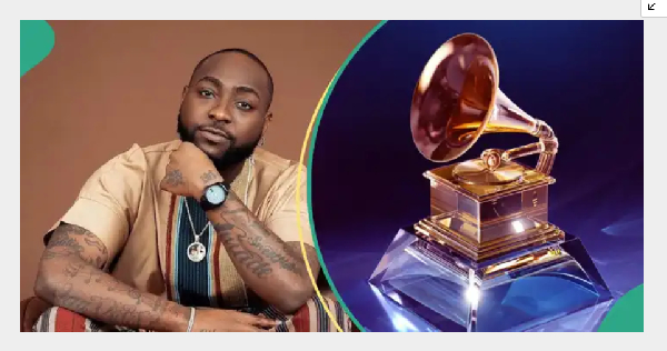 Davido finally speaks on 3 Grammy losses