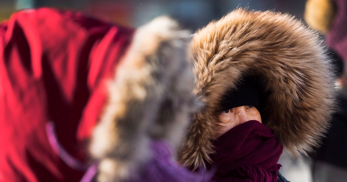 Strong winds gusting up to 80 km/h