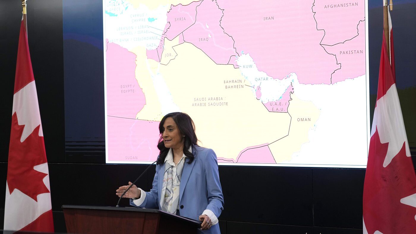 Why Canada is helping Canadians flee the Middle East — and what it costs