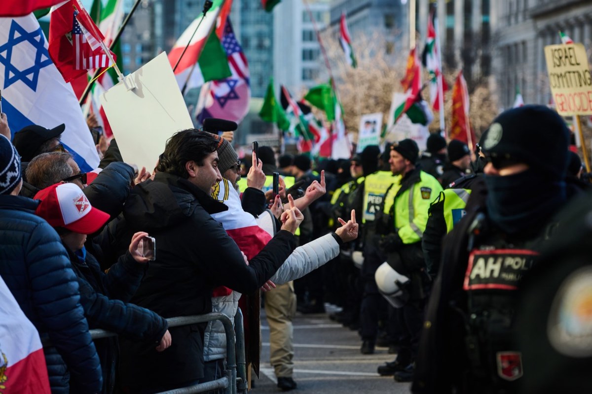 2 counter-protesters arrested at Al-Quds Day rally: Toronto police