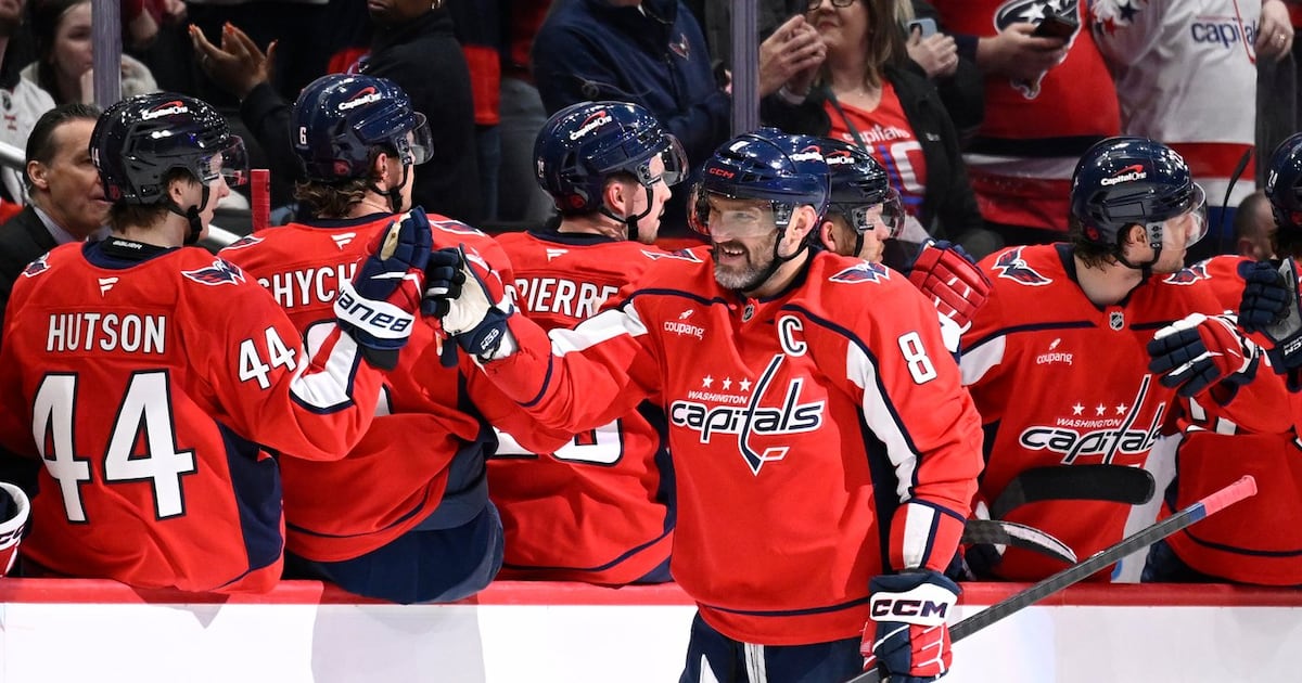 Alex Ovechkin scores his 922nd goal, Cole Hutson scores in NHL debut as Washington Capitals beat Ottawa Senators