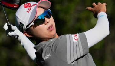 Hyo Joo Kim sets 54-hole LPGA record and builds four-shot lead over Nelly Korda
