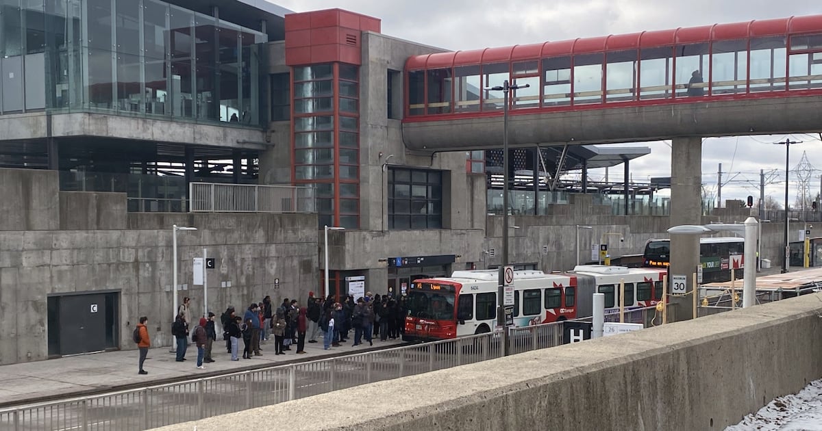 Service fully restored for the O-Train Line 1 - CTV News