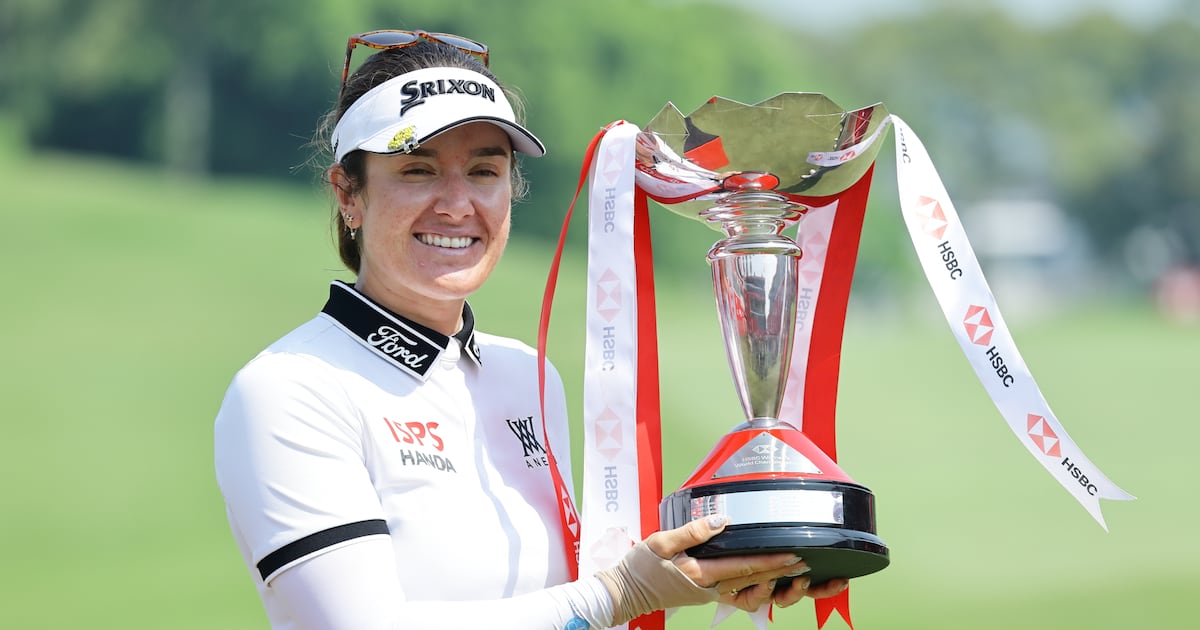 Hannah Green wins HSBC Women’s World Championship by a stroke; Brooke Henderson finishes tied for 34th