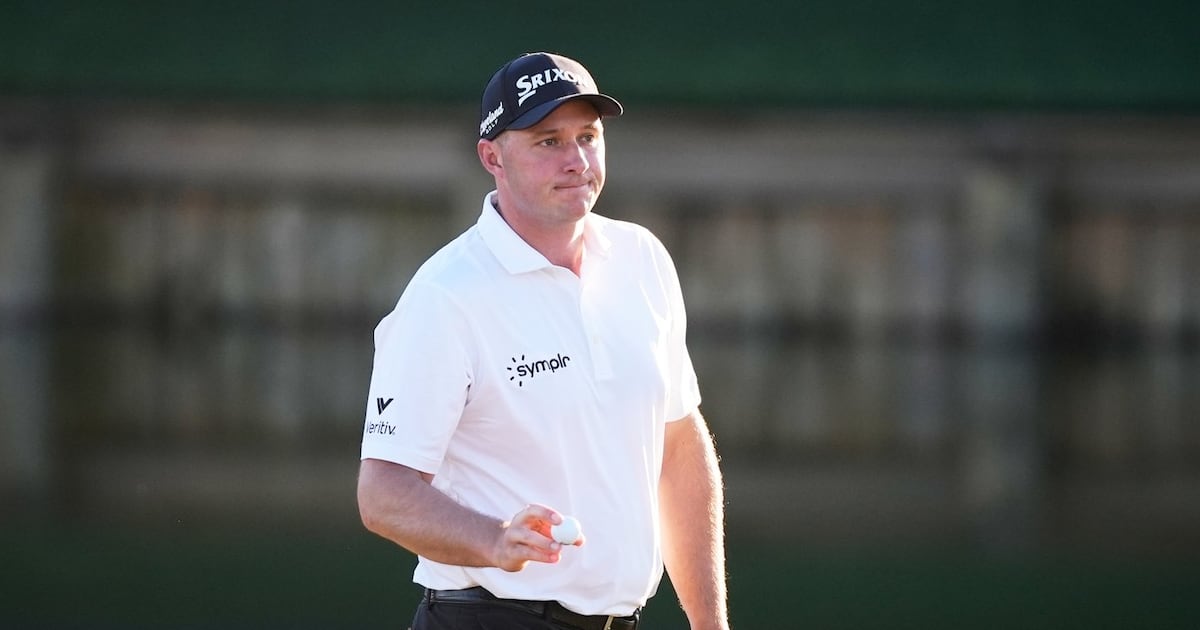 Sepp Straka part of four-way tie atop The Players Championship in wild weather