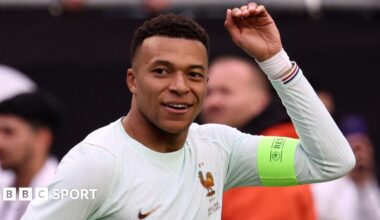 Brazil 1-2 France: Kylian Mbappe one goal from equalling France's all-time scorer record