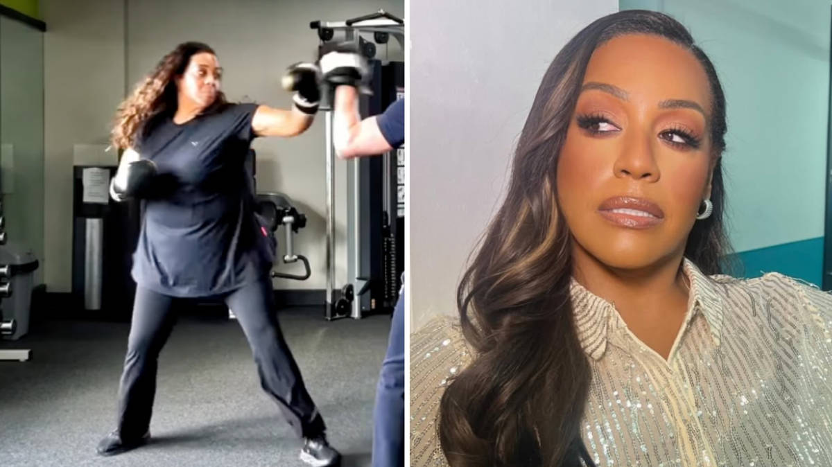 Alison Hammond shows off boxing skills highlighting her 11-stone weight loss journey
