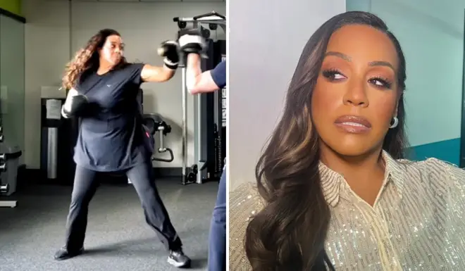 Alison Hammond has shared a video on Instagram of herself in a high-energy boxing session, highlighting her impressive 11-stone weight loss.