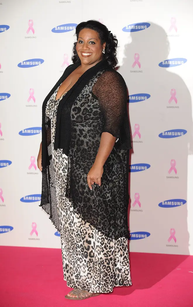 Alison Hammond in 2011 before she lost weight