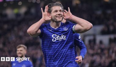 Everton 2-0 Burnley: James Tarkowski helps hosts earn first home win of 2026
