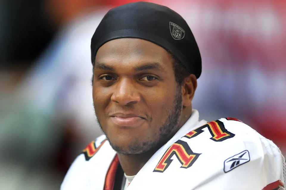 San Francisco 49ers offensive tackle Kwame Harris.