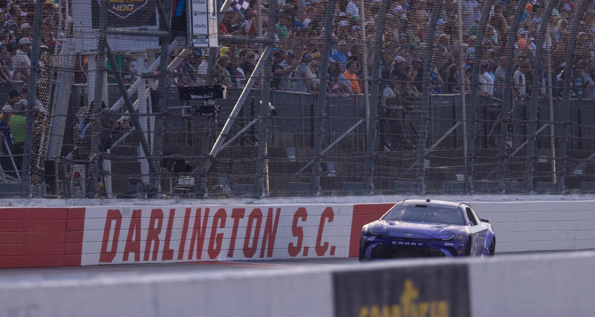 Tyler Reddick wins NASCAR Cup Series race at Darlington in March 2026