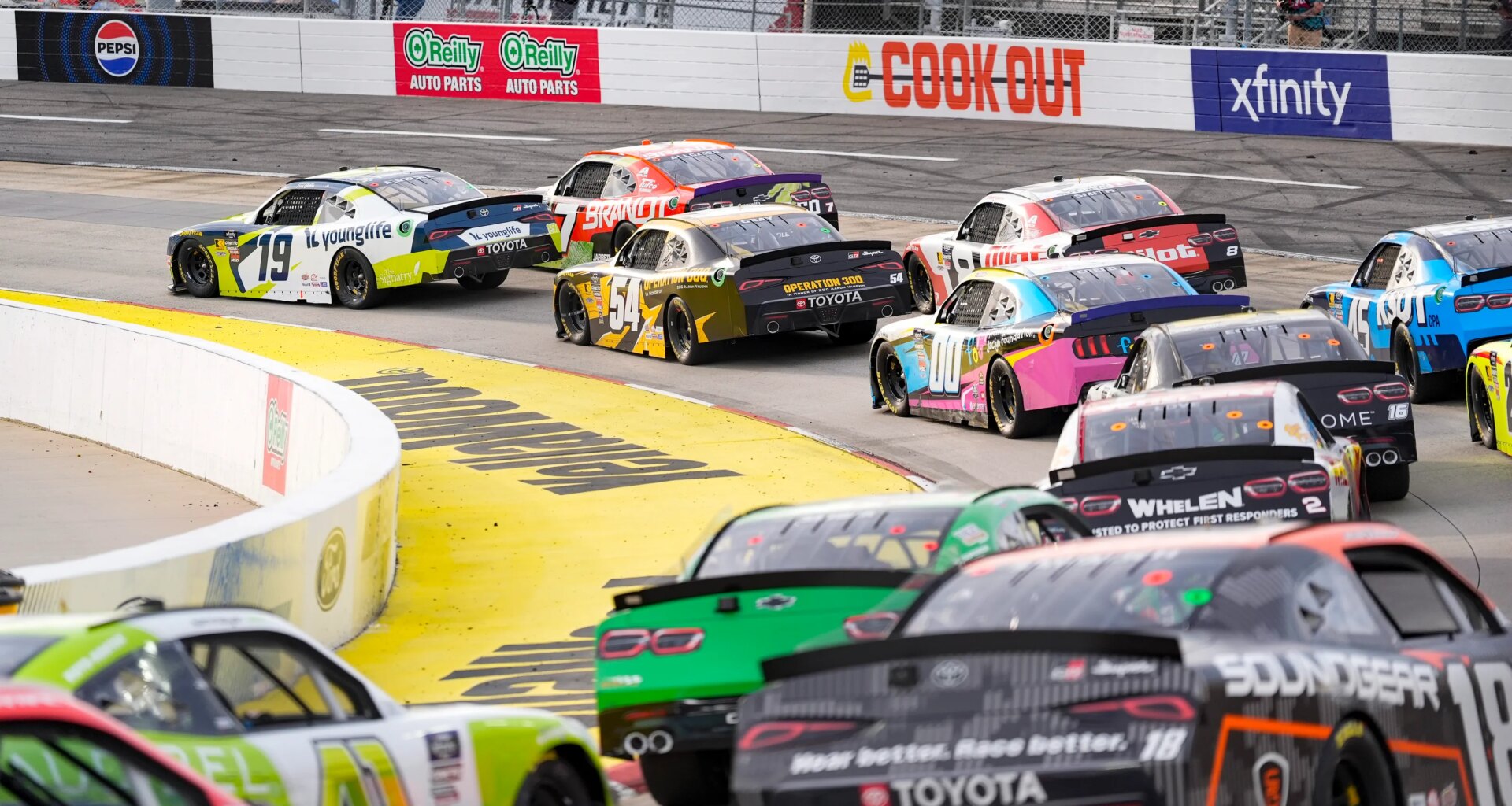 NASCAR O'Reilly Series entry list for Martinsville in March 2026