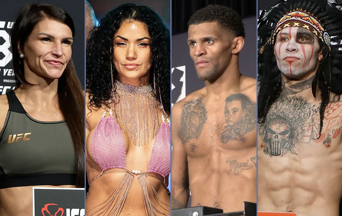 UFC veterans in MMA and boxing action March 6-7