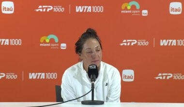 Pegula disappointed with loss at Miami Open, but happy with recent form - WTA Tennis