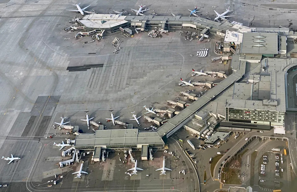 NORAD responded to an 'air security incident' involving two planes heading for Montreal Pierre Elliott Trudeau International Airport (AFP/Getty)