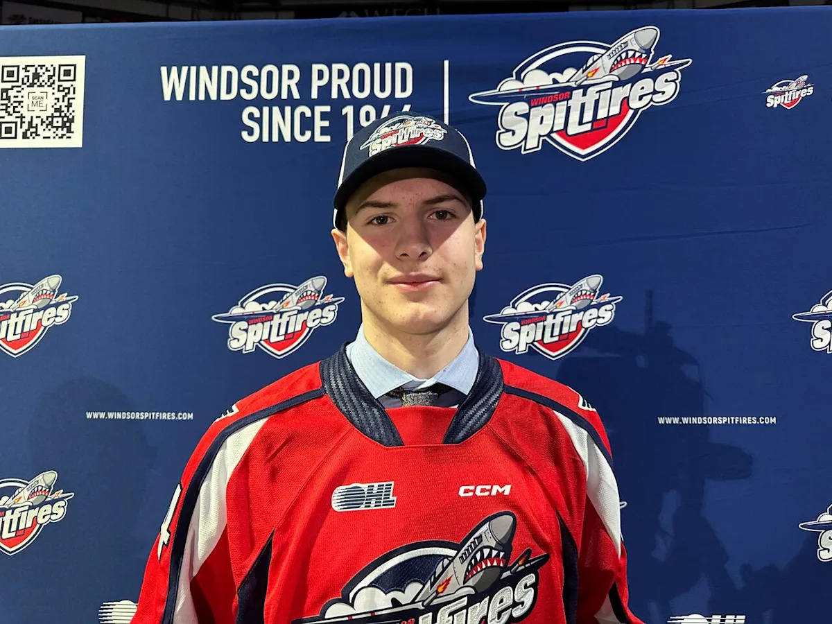 Highly touted NHL prospect Ethan Belchetz breaks clavicle, likely done for season