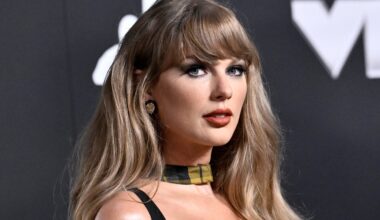 Lawsuit says Taylor Swift's 'Showgirl' pose comes too close to the work of a real one