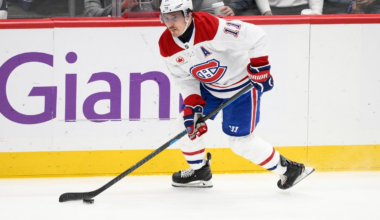 Canadiens winger Brendan Gallagher a healthy scratch Saturday against Sharks