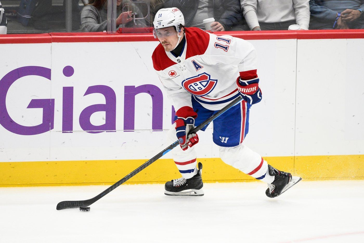 Canadiens winger Brendan Gallagher a healthy scratch Saturday against Sharks