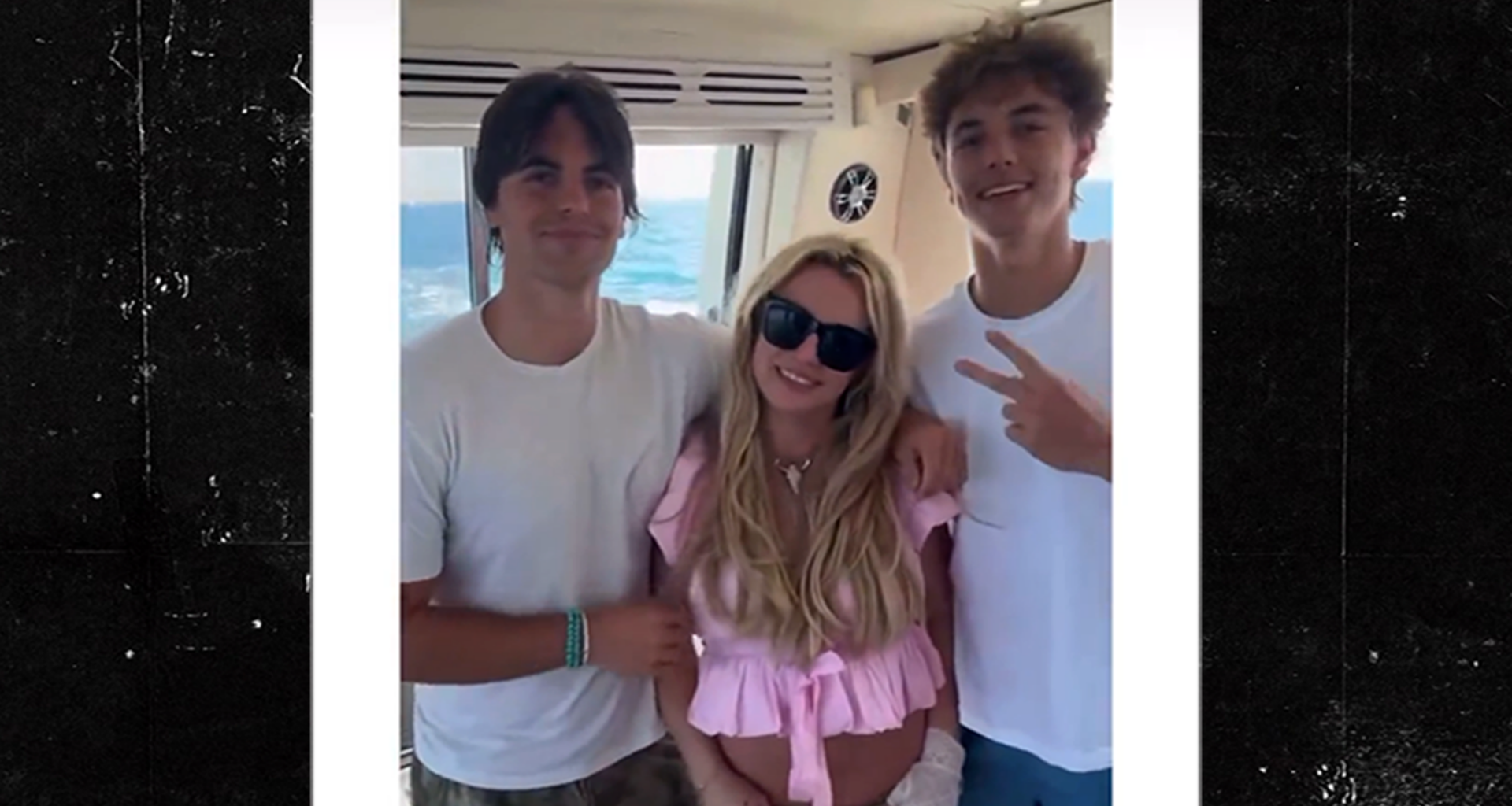 Britney Spears Hangs With Sons On a Yacht After Recent DUI Arrest
