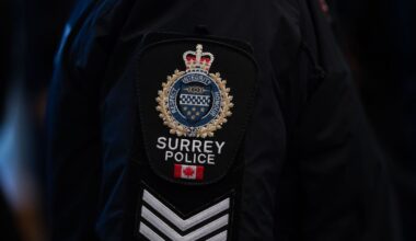 Man charged with manslaughter in weekend homicide in Surrey, B.C.