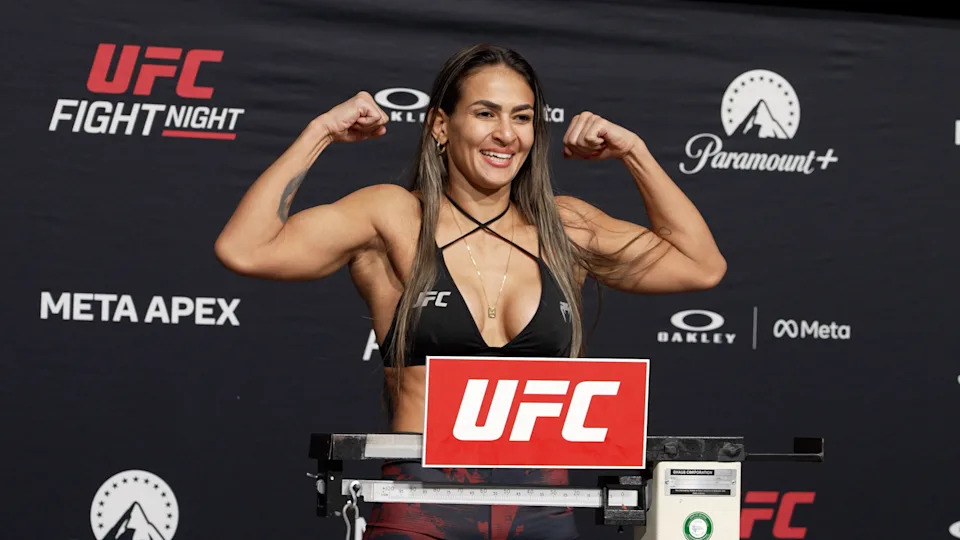 Bia Mesquita, UFC Fight Night 269 weigh-ins