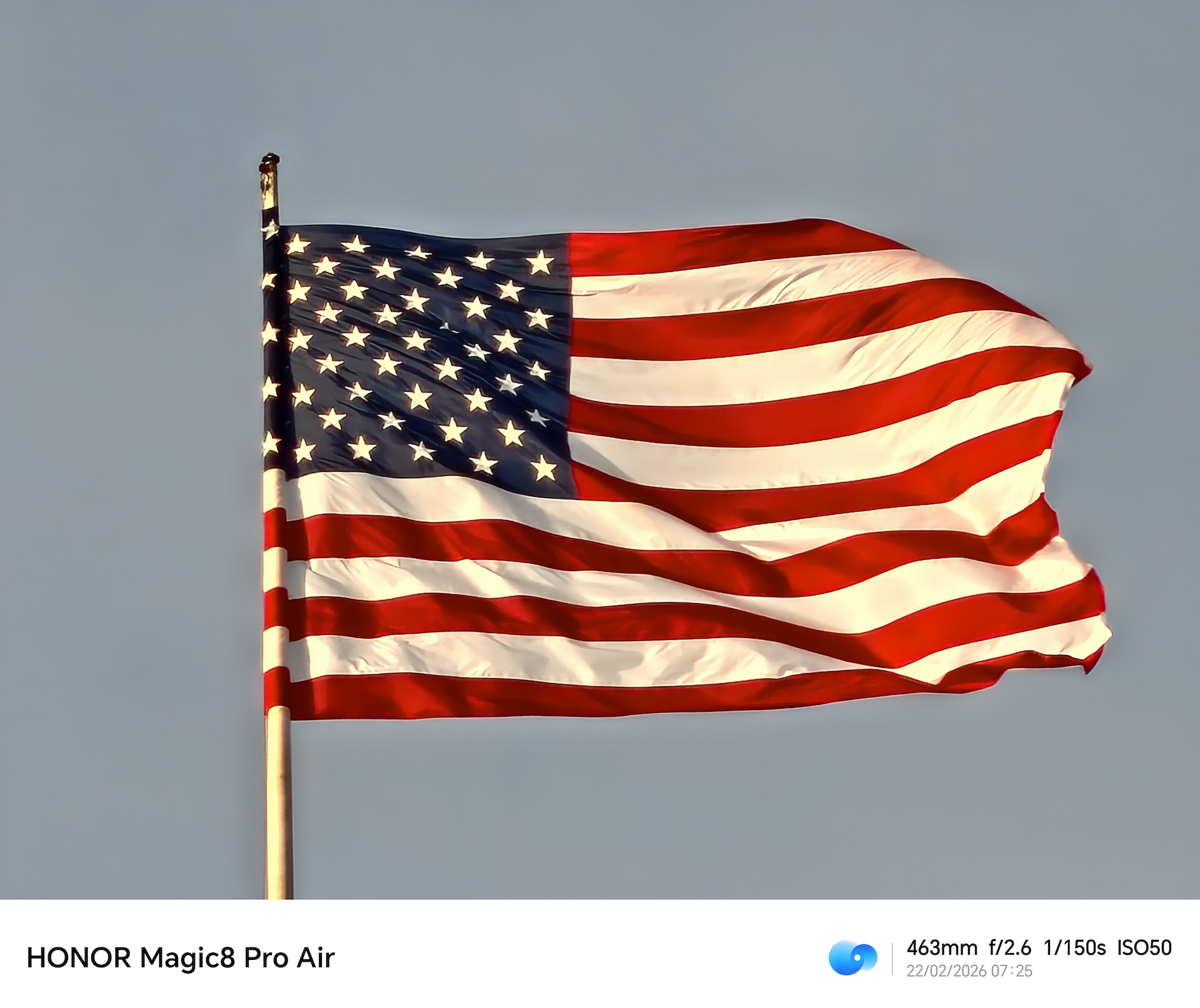 20x Zoom shot captured on the Honor Magic 8 Pro Camera