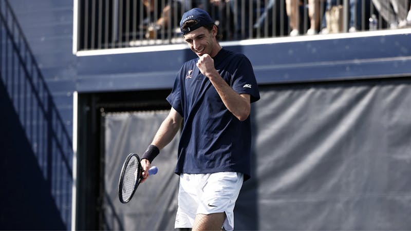 Dietrich takes down Svajda as No. 2 men’s tennis beats SMU - The Cavalier Daily