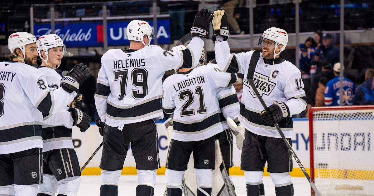 Alex Laferriere's 3-point performance powers Los Angeles Kings over New York Rangers