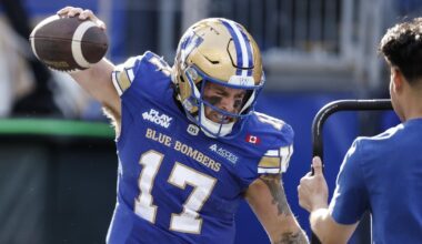 Winnipeg Blue Bombers fan favourite Chris Streveler announces retirement