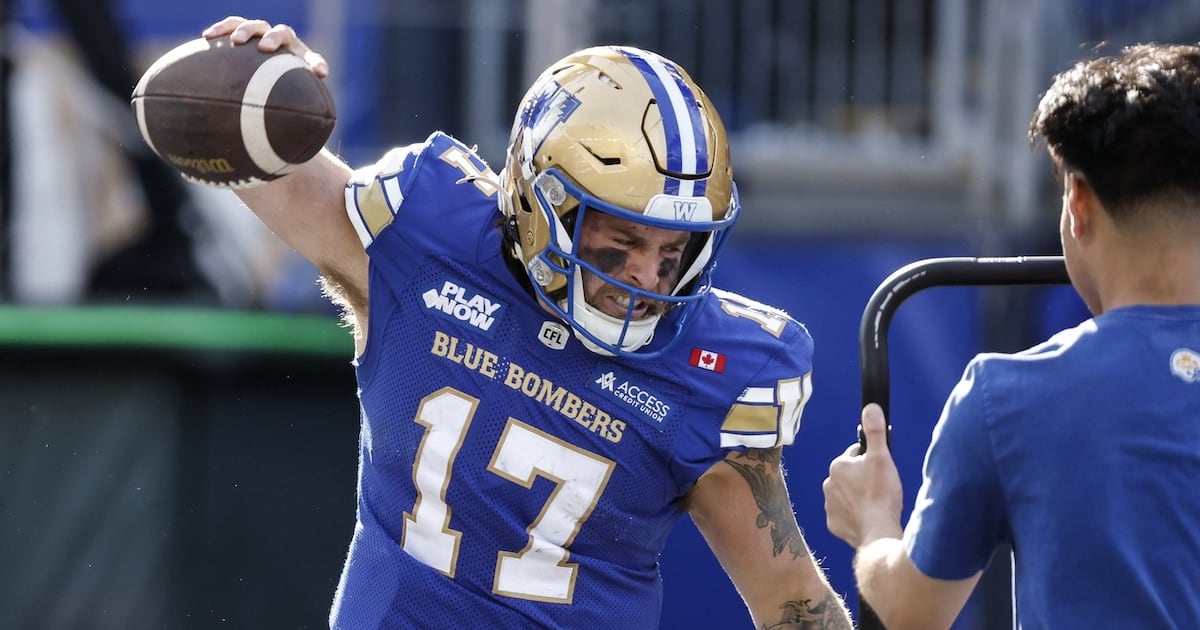 Winnipeg Blue Bombers fan favourite Chris Streveler announces retirement